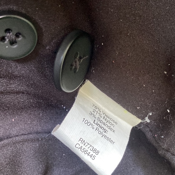 MADEWELL black tux blazer size 8 - Picture 6 of 10